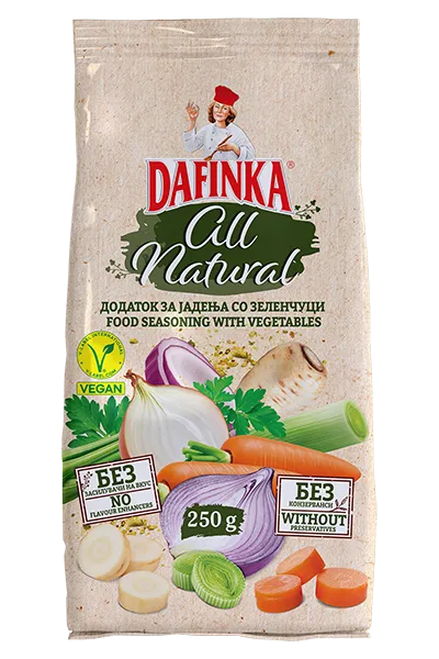 ДАФИНКА БЕЗ ЗАСИЛУВАЧИ НА ВКУС 250 ГР