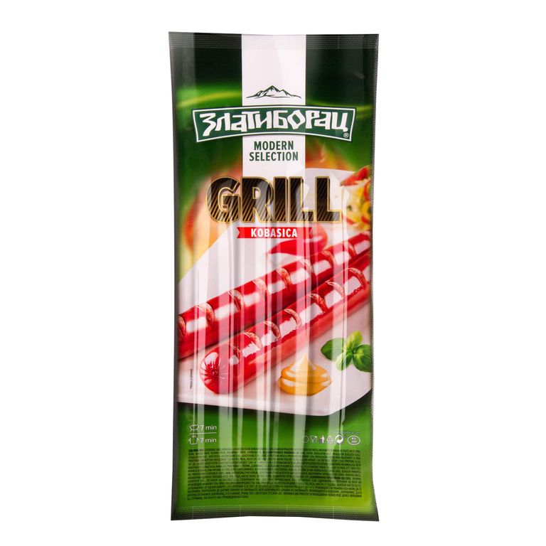 ЗЛАТИБОРАЦ ГРИЛ КОБАСИЦА ВАКУМ 250 ГР