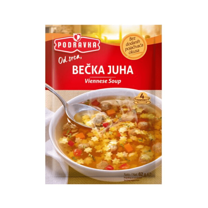 ПОДРАВКА ВИЕНСКА СУПА 4 ПОРЦИИ 62 ГР