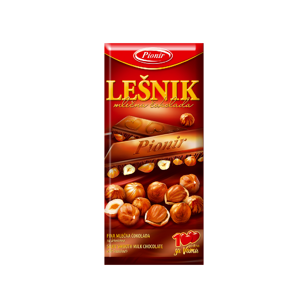 ПИОНИР ЧОКОЛАДО ЛЕШНИК 200ГР