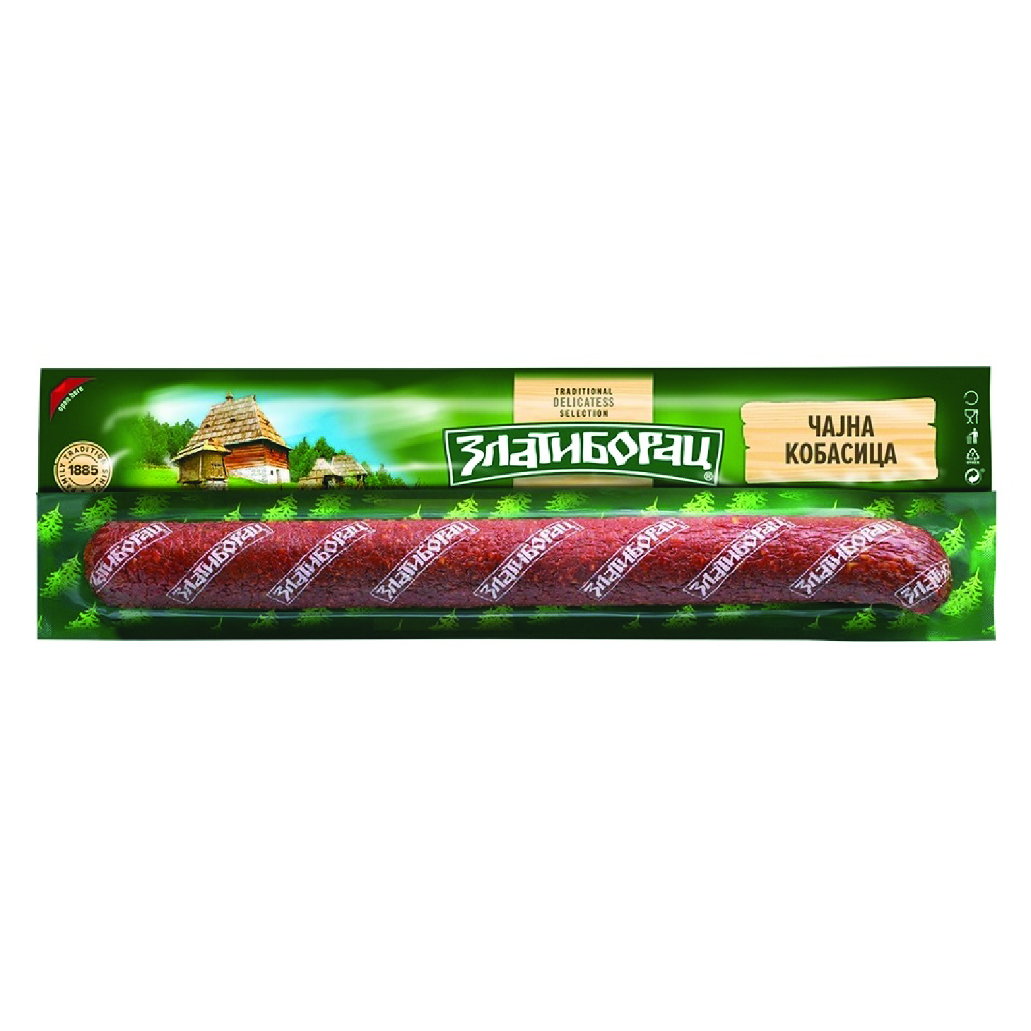 ЗЛАТИБОРАЦ КОБАСИЦА СРПСКА ГРИЛ 290 ГР