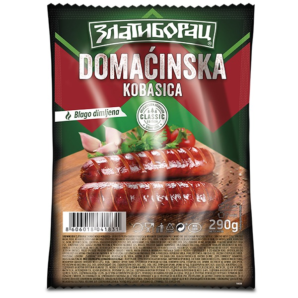 ЗЛАТИБОРАЦ ДОМАЌИНСКИ КОЛБАС 290 ГР