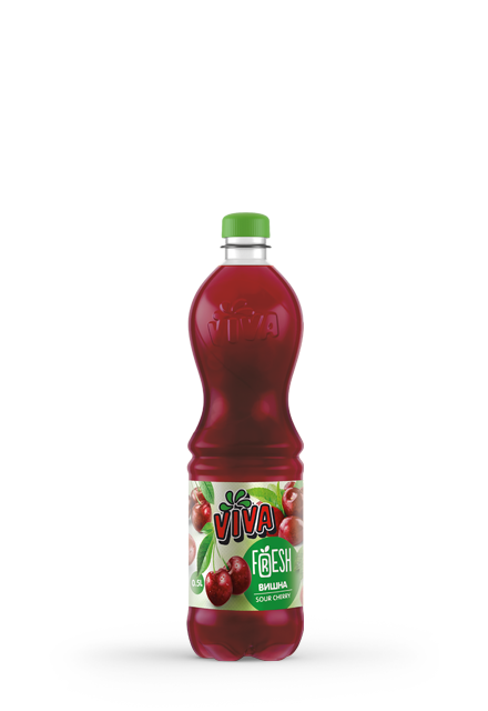 ВИВА ФРЕШ ВИШНА ПЕТ 0.5 Л