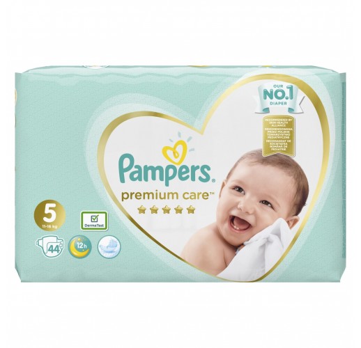 ПЕЛЕНИ ПАМПЕРС ПРЕМИУМ ЈУНИОР ВП 44 П&Г