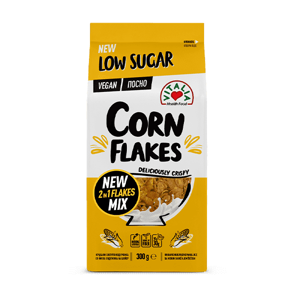 ВИТАЛИА КОРНФЛЕКС БЕЗ ШЕЌЕР 300 ГР ЌЕСА