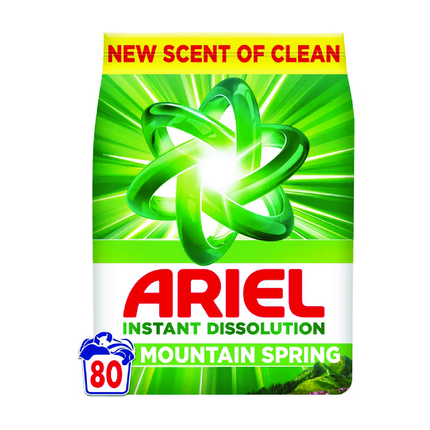 АРИЕЛ ДЕТЕРГЕНТ МАУНТАИН СПРИНГ 5.2 КГ, 80 ПЕРЕЊА