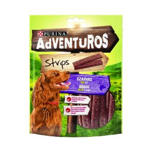 ПУРИНА АДВЕНТУРОС СТРИПС – ХРАНА ЗА КУЧЕ 90 Г