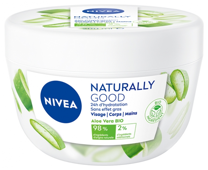 КРЕМА ИНТЕНЗИВНА ХИДРАТАНТНА НИВЕА СО АЛОЕ ВЕРА 200 ГР