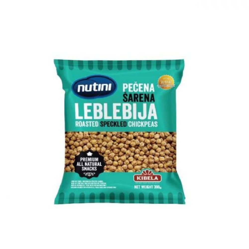 НУТИНИ ПЕЧЕНА ШАРЕНА ЛЕБЛЕБИЈА 300 ГР