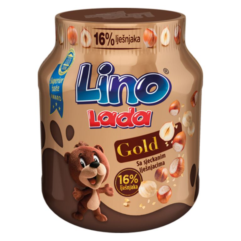ПОДРАВКА ЛИНО ЛАДА ГОЛД КРЕМ СО СЕЦКАНИ ЛЕШНИЦИ 350 ГР