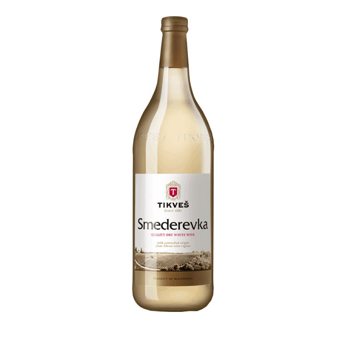 ВИНО БЕЛО СМЕДЕРЕВКА 1 Л ТИКВЕШ