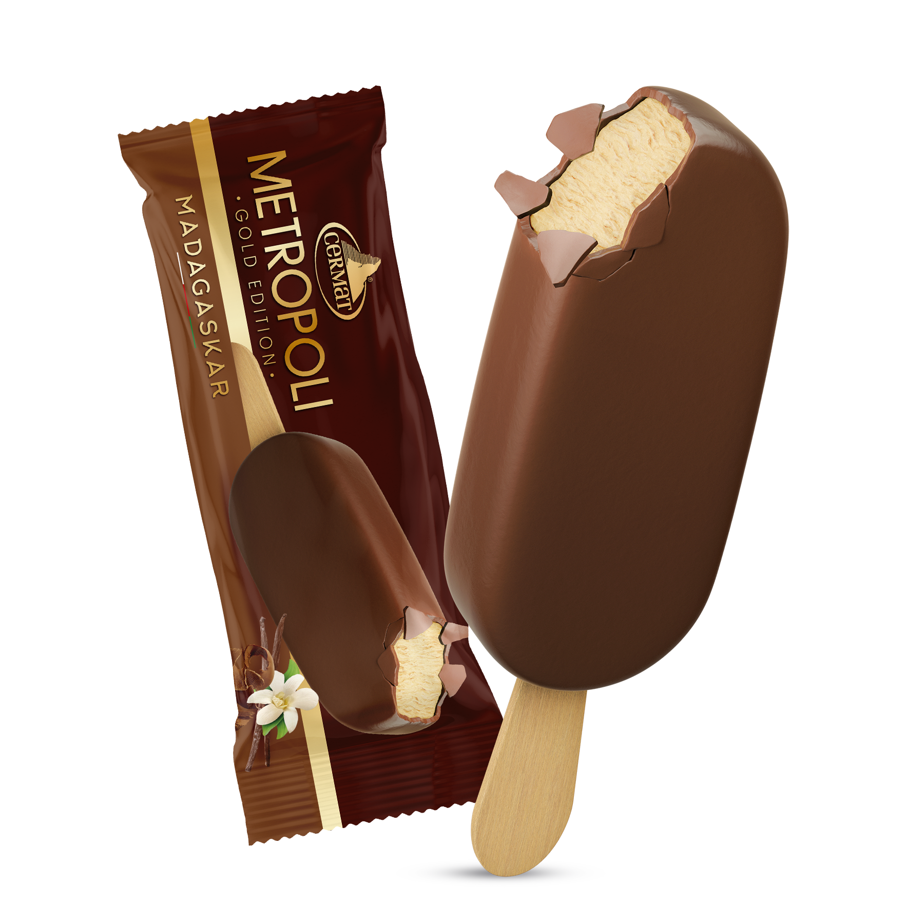 ЦЕРМАТ МЕТРОПОЛИ СЛАДОЛЕД ГОЛД МАДАГАСКАР 72 ГР