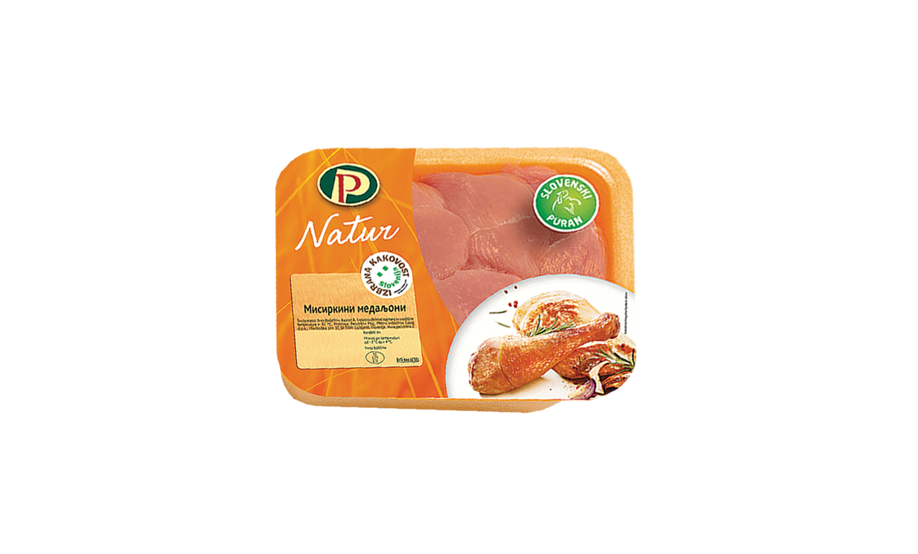 ПЕРУТНИНА ПТУЈ МЕДАЉОНИ МИСИРКИНИ СВЕЖИ 400 ГР