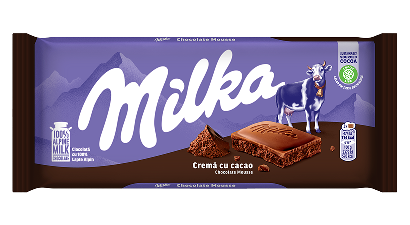 ЧОКОЛ МИЛКА 100 ГР ЧОКО МУС