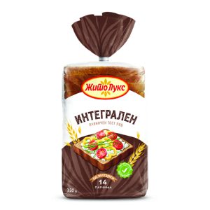ЖИТО ЛУКС – ТОСТ ЛЕБ ПЧЕНИЧЕН ИНТЕГРАЛЕН 350 Г