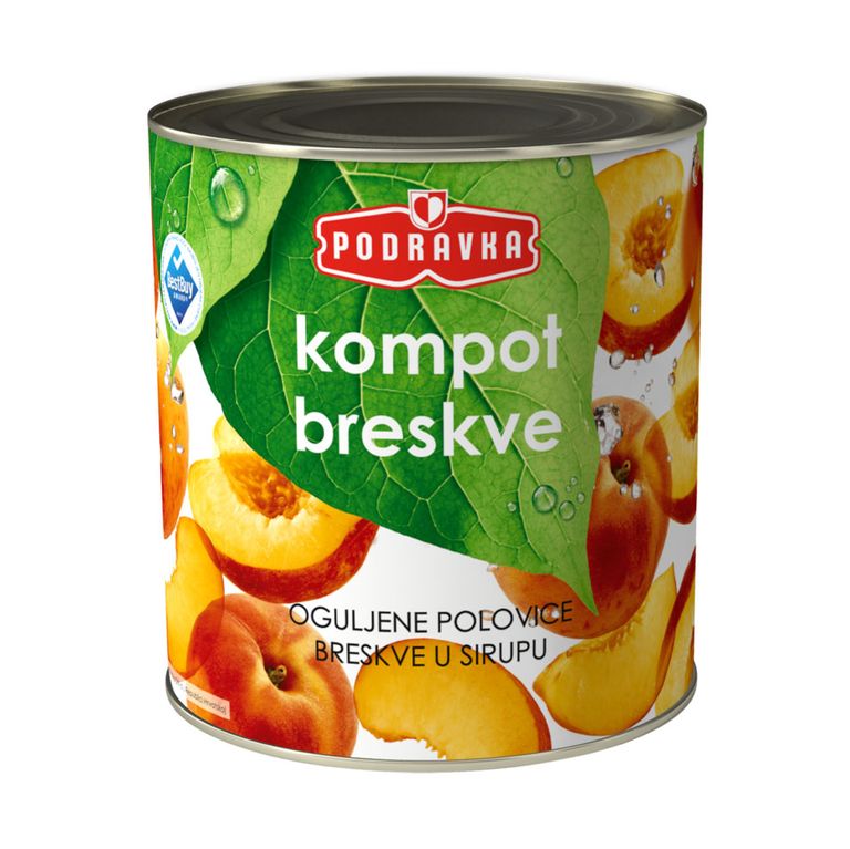 ПОДРАВКА КОМПОТ ОД ПРАСКА ВО КОНЗЕРВА 820 ГР