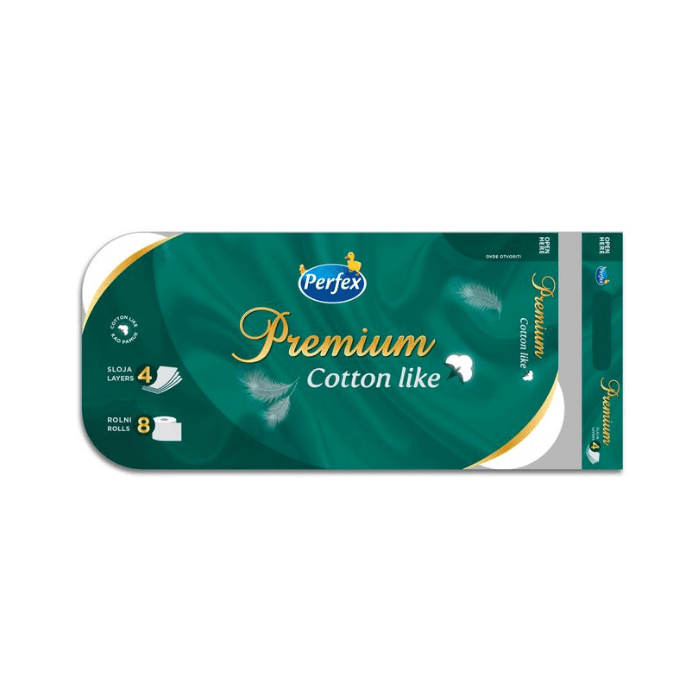 ТОАЛЕТНА ХАРТИЈА ПЕРФЕКС ПРЕМИУМ НАТ 1/8