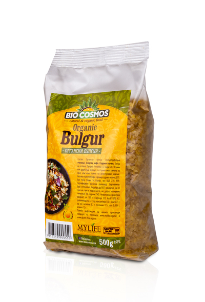 ПЧЕНИЦА ПОЛУОБРАБОТЕНА БУНГУР БИО КОСМОС 500 ГР