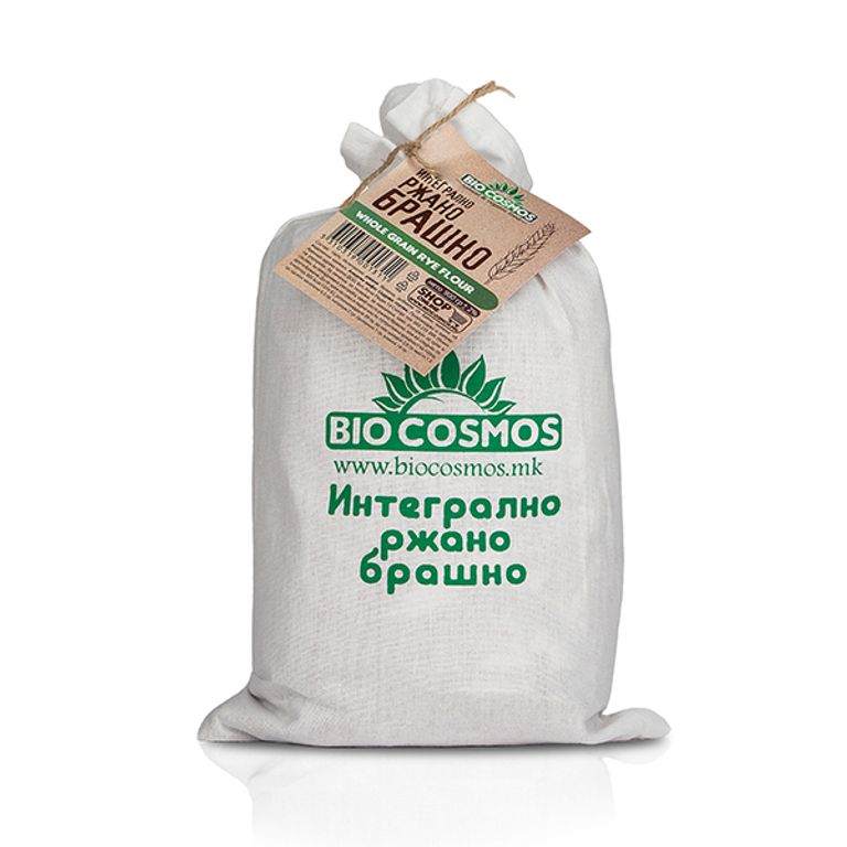 БИО КОСМОС РЖАНО ИНТЕГРАЛНО БРАШНО 900 ГР