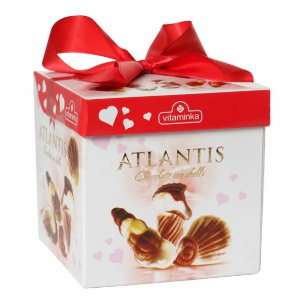 БОНБОНИЕРА АТЛАНТИС СО САТЕНСКА ПАНДЕЛКА 93 ГР