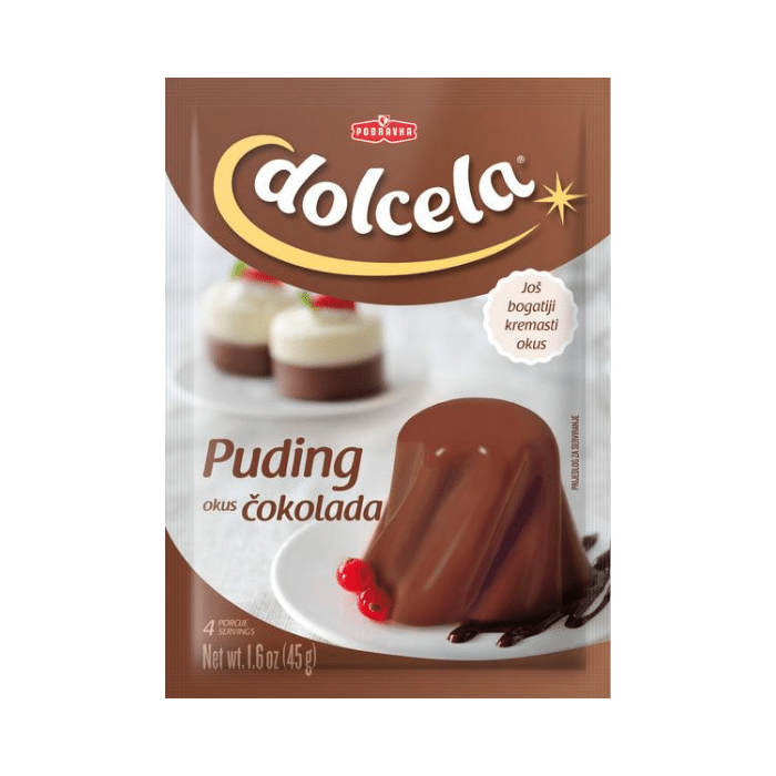 ПОДРАВКА ПУДИНГ СО ВКУС НА ЧОКОЛАДО КЕСИЧКА 45 ГР