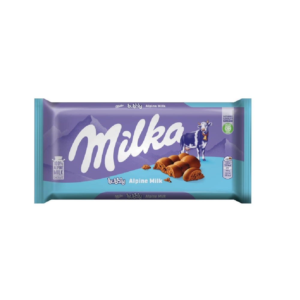 МИЛКА БАБЛИ МЛЕЧНО ЧОКОЛАДО 90 ГР