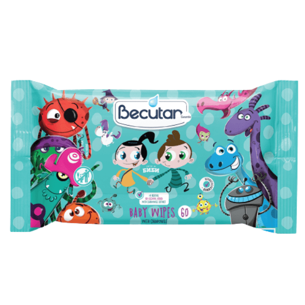 БЕКУТАН ВЛАЖНИ МАРАМИЦИ СО КАМИЛИЦА 60/1