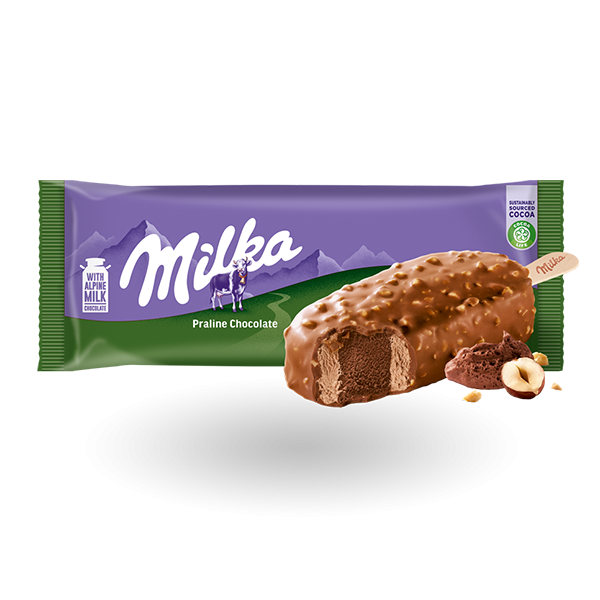 НЕСТЛЕ СЛАДОЛЕД МИЛКА ПРАЛИНЕ СТИК 90 МЛ