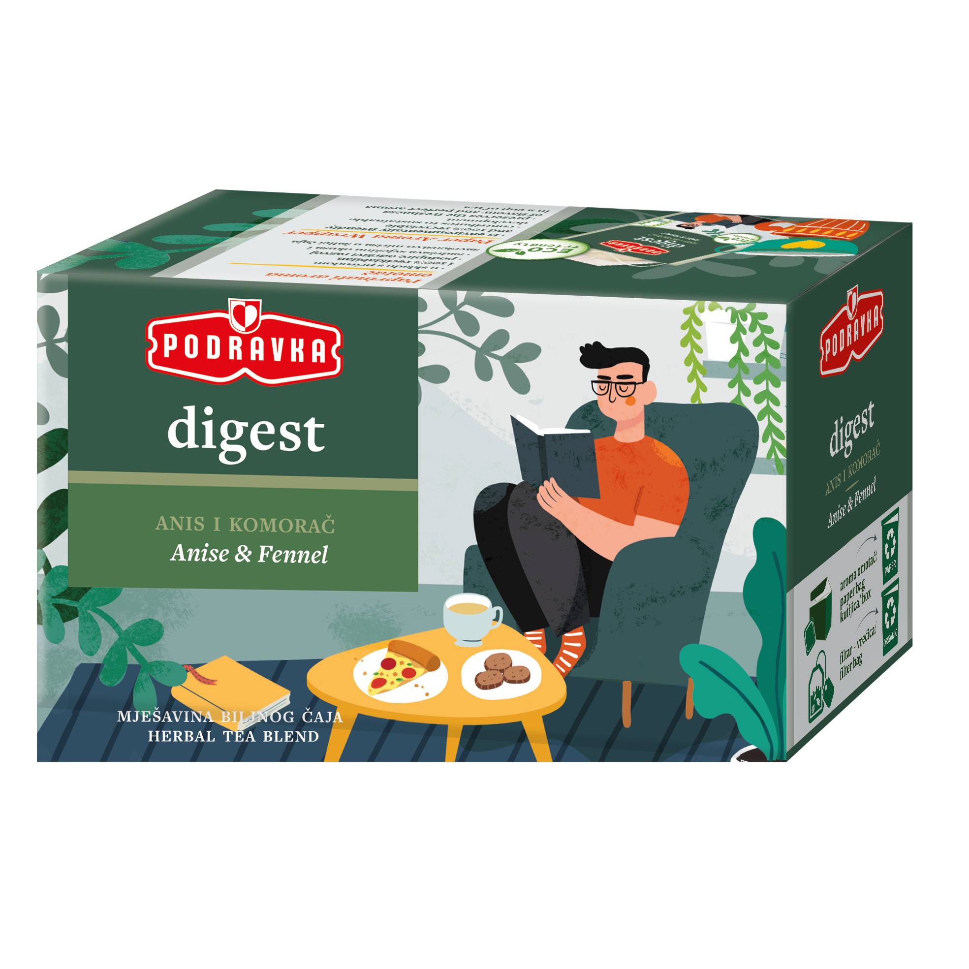 ПОДРАВКА ЧАЈ ДИГЕСТ 40 ГР