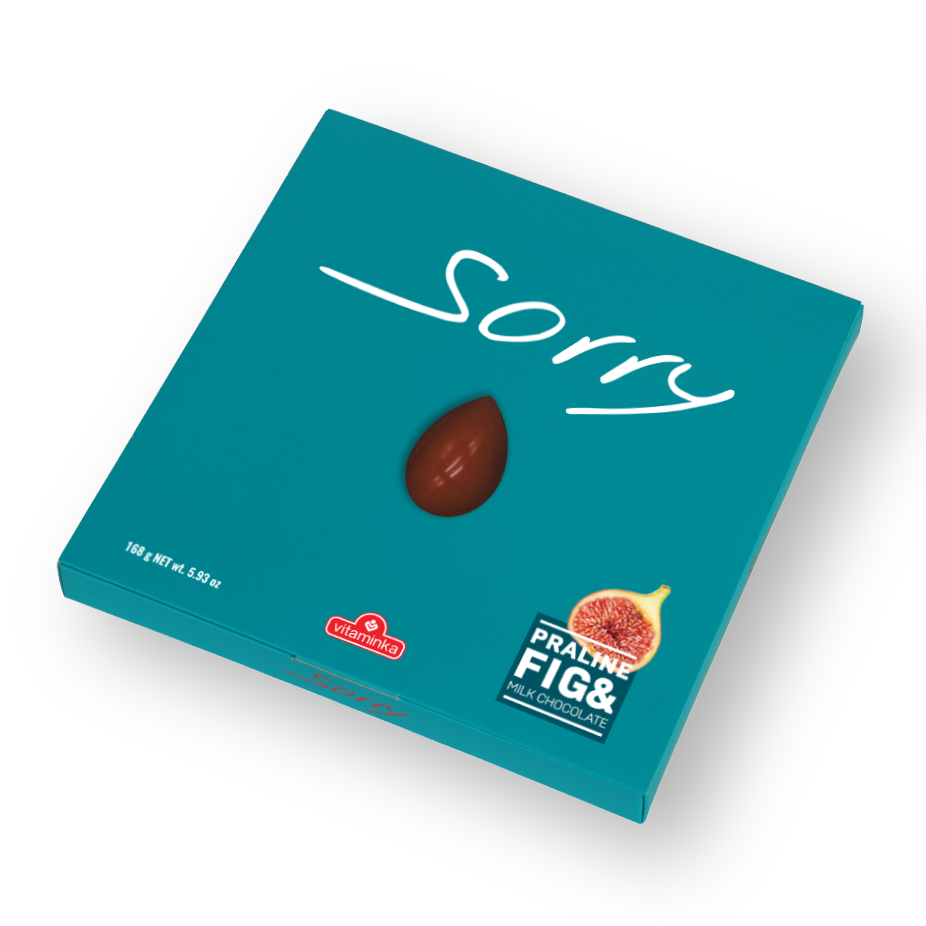 ВИТАМИНКА СОРИ БОНБОНИЕРА СО ПОЛНЕЊЕ ОД СМОКВА 168 ГР