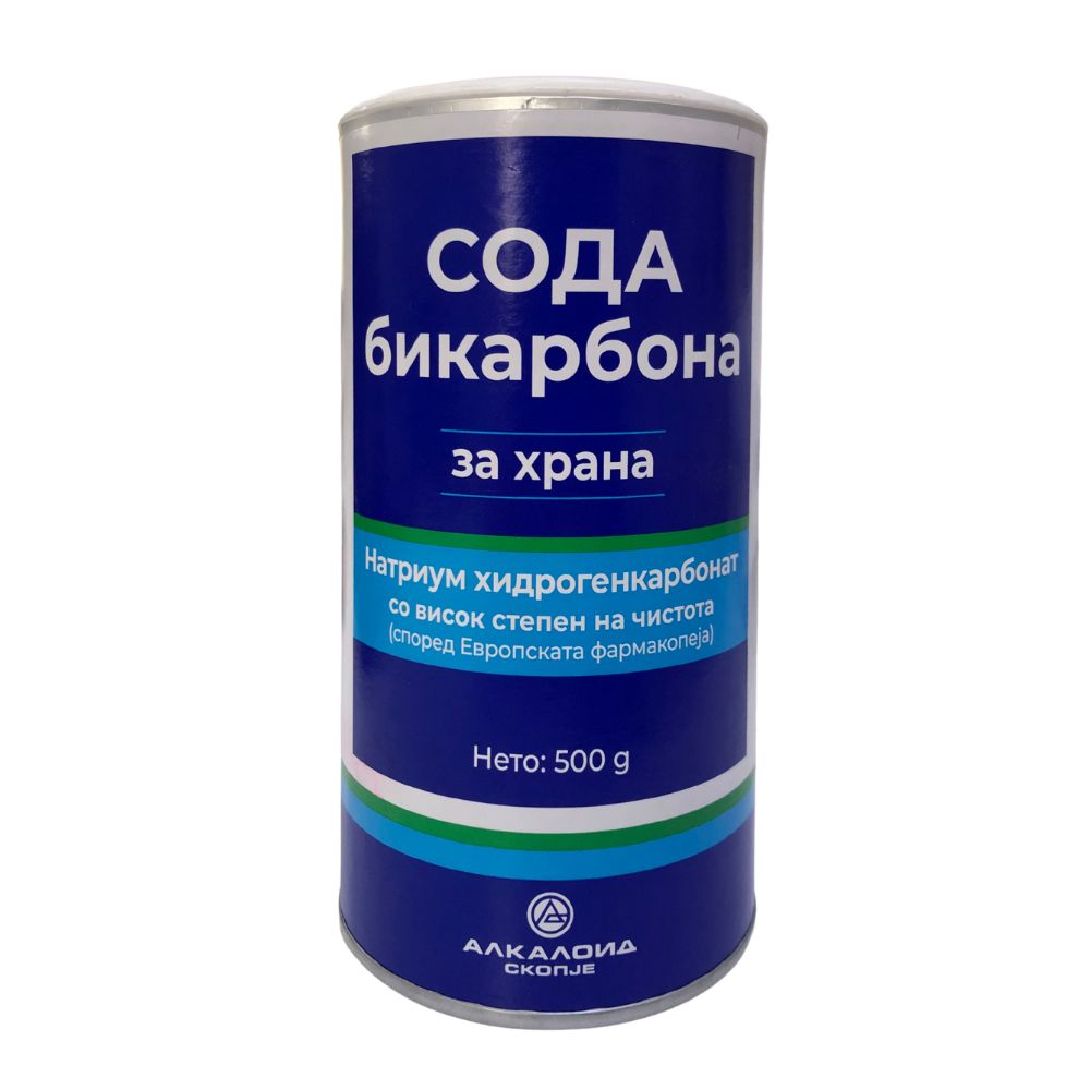 АЛКАЛОИД СОДА БИКАРБОНА 500 ГР