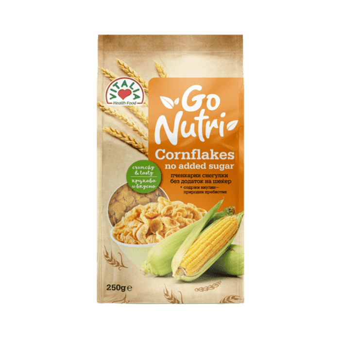 ВИТАЛИА ГО НУТРИ КОРНФЛЕКС БЕЗ ШЕЌЕР 250 ГР