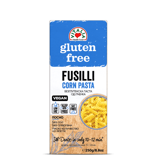 ВИТАЛИА МАКАРОНИ ФУСИЛИ БЕЗГЛУТЕНСКИ Г 250