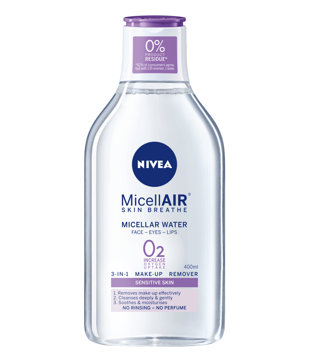 МИЦЕЛАРНА ВОДА ЗА ЧУВСТВИТЕЛНА КОЖА НИВЕА 400 МЛ.