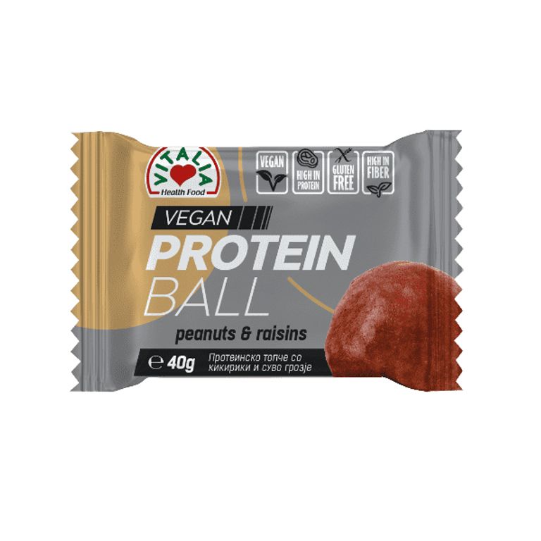 ВИТАЛИА ПРОТЕИНСКО ТОПЧЕ СО КИКИРИКИ И СУВО ГРОЗЈЕ 40 ГР
