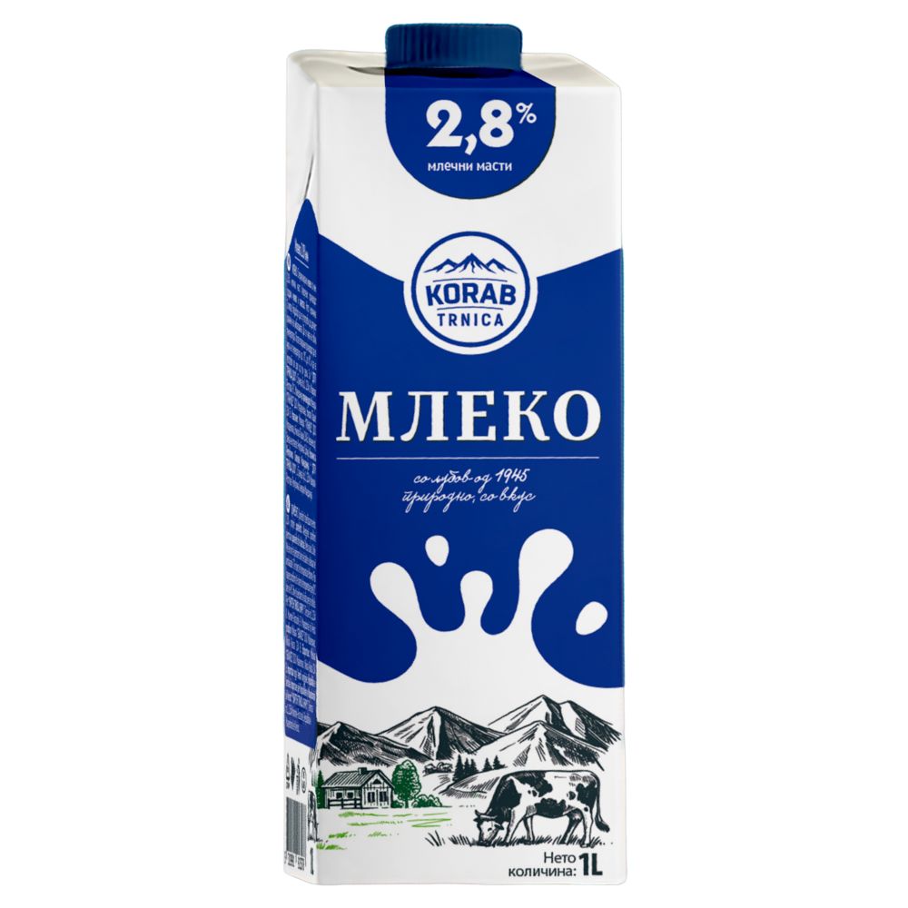 КОРАБ ТРНИЦА МЛЕКО 2.8% 1 Л