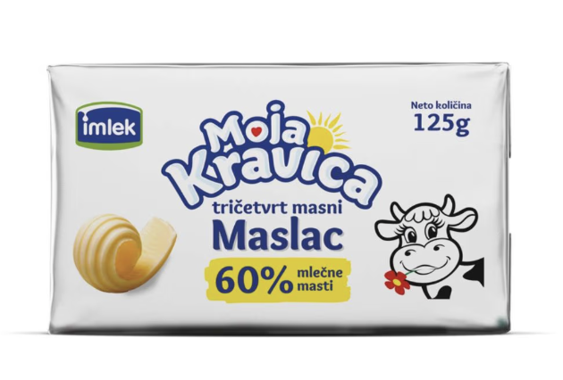 ПУТЕР МОЈА КРАВИЦА 125гр 60%