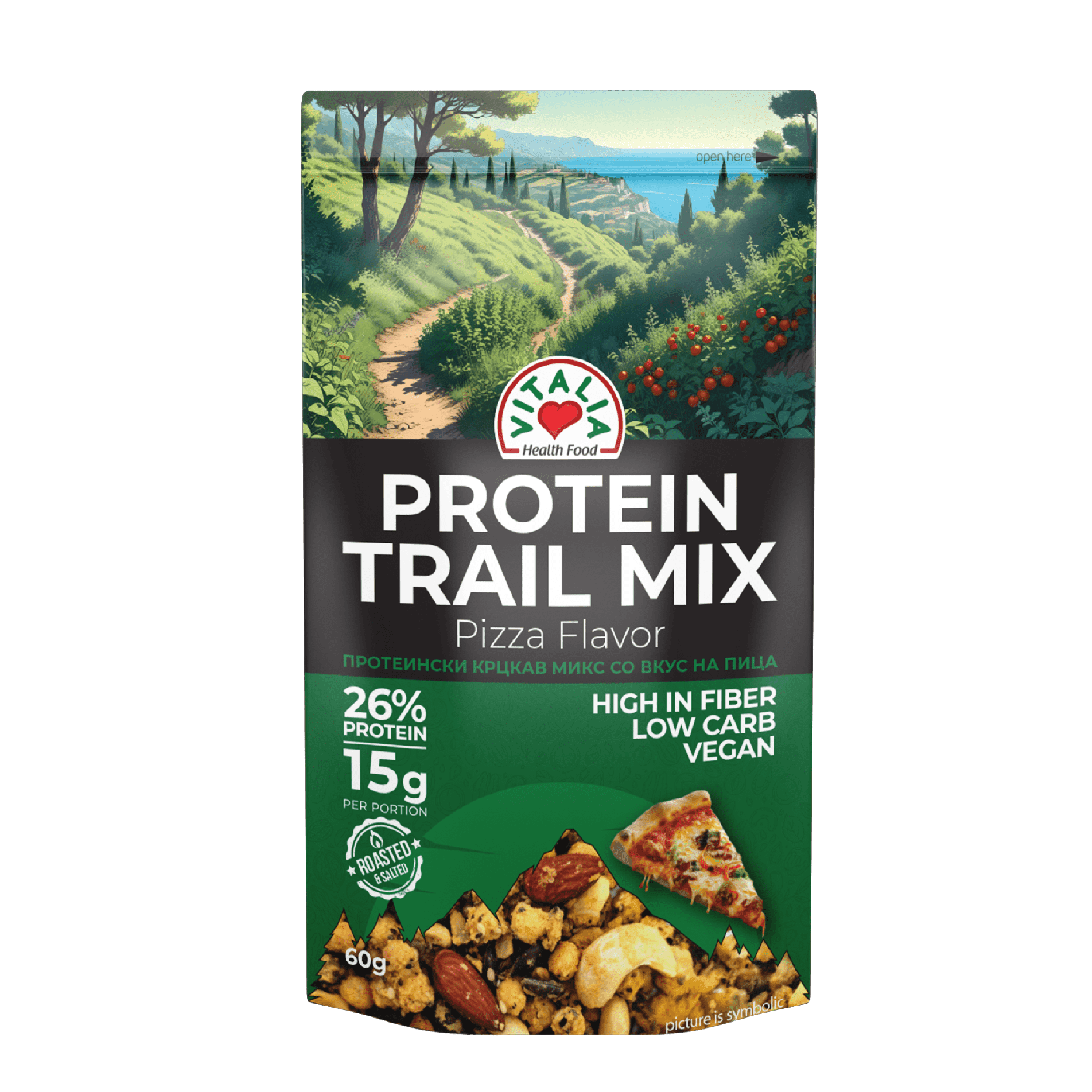 ВИТАЛИА ГРИЦКИ ПРОТЕИНСКИ МИКС ПИЦА Г 60