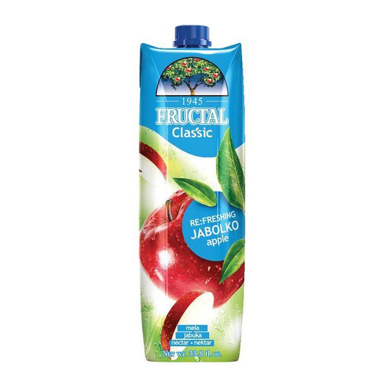 ФРУКТАЛ  СОК КЛАСИК ЈАБОЛКО 50% 1Л.