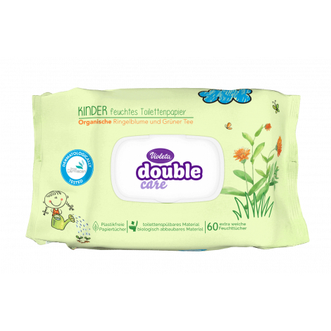 ВИОЛЕТА ВЛАЖНА ТОАЛЕТНА ХАРТИЈА СО НЕВЕН 60/1