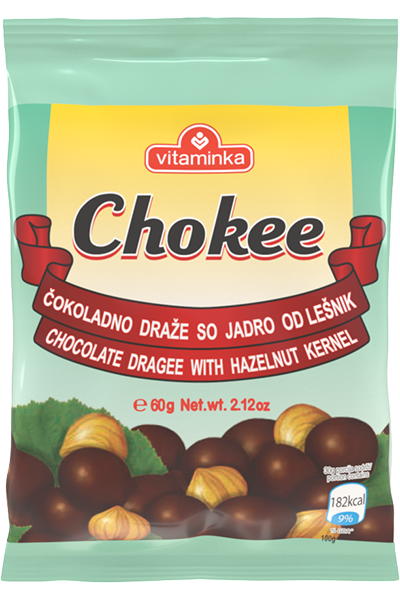 ЧОКИ ЧОКОЛАДИРАН ЛЕШНИК 60 ГР ВИТАМИНКА