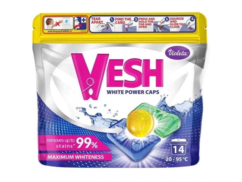 ДЕТЕРГЕНТ ВИОЛЕТА ВЕШ КАПСУЛИ ЗА БЕЛИ 14/1