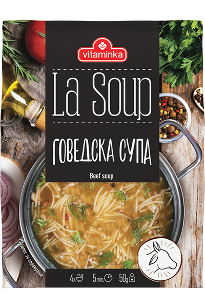 СУПА ГОВЕДСКА СО ТЕСТЕНИНИ 50 ГР ВИТАМИНКА