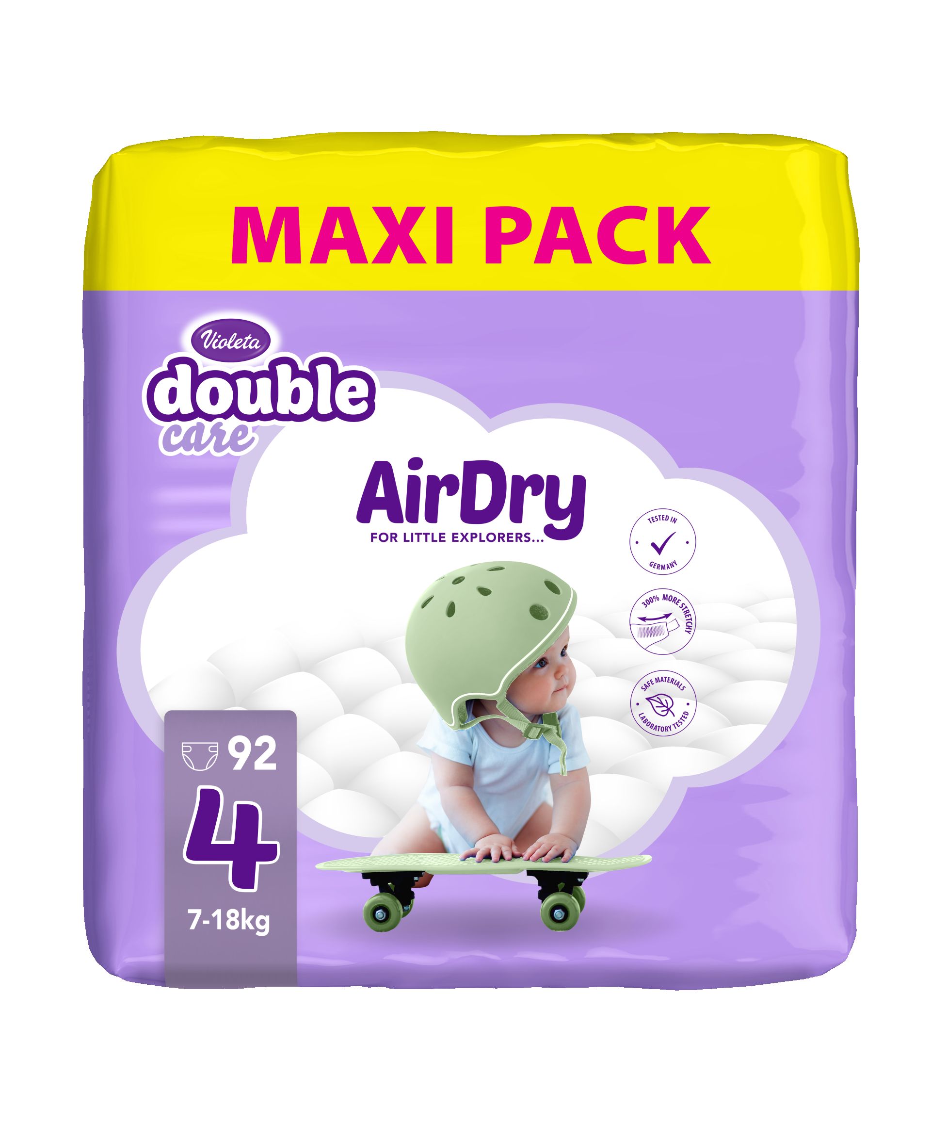 ВИОЛЕТА ПЕЛЕНИ ЕР ДРАЈ МАКСИ 4  7-18КГ 92/1
