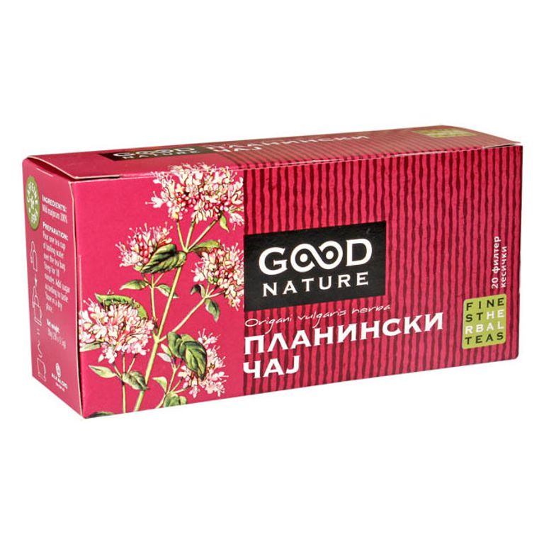 ГУД НАТУРЕ ПЛАНИНСКИ ЧАЈ 20 КЕСИЧКИ