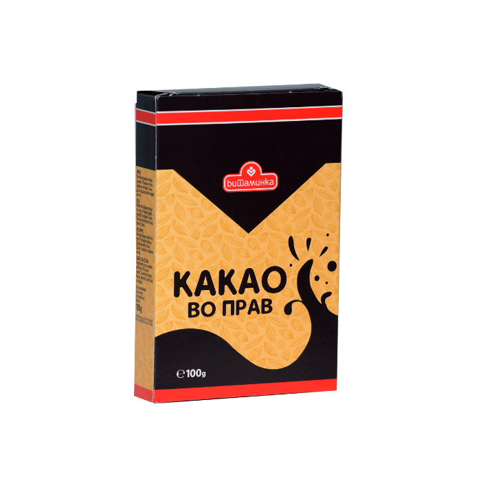 ПАСТЕЛА КАКАО ВО ПРАВ 100 ГР ВИТАМИНКА