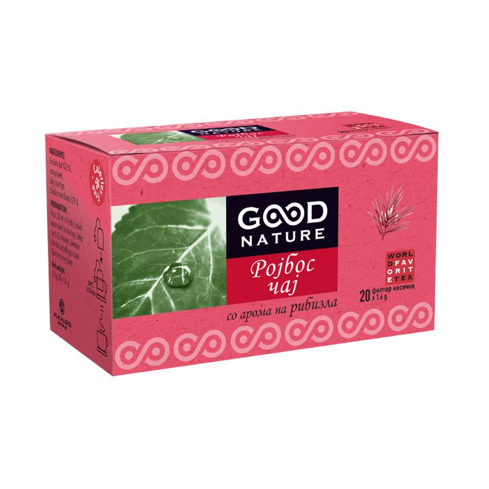 ЧАЈ АЛКАЛОИД РОЈБОС СО РИБИЗЛА 20 Х 1,6 Г