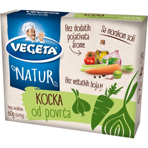 СУПА ПОДРАВКА ЗЕЛЕНЧУК ВЕГЕТА НАТУР КОЦКА 60 Г