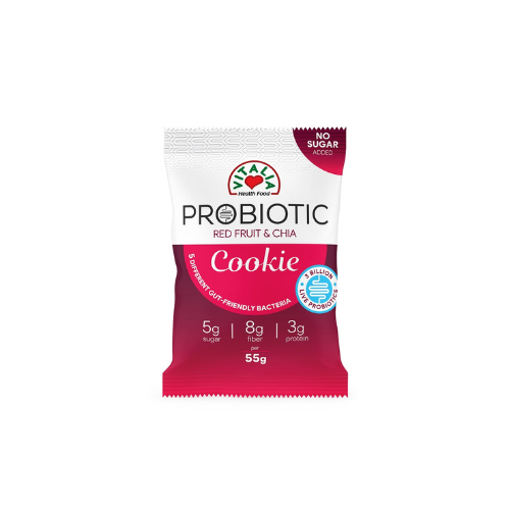 ВИТАЛИА ПРОБИОТСКО КОЛАЧЕ СО ЦРВЕНО ОВОШЈЕ, ЧИА СЕМЕ И БЕЛ КРЕМ 55 ГР