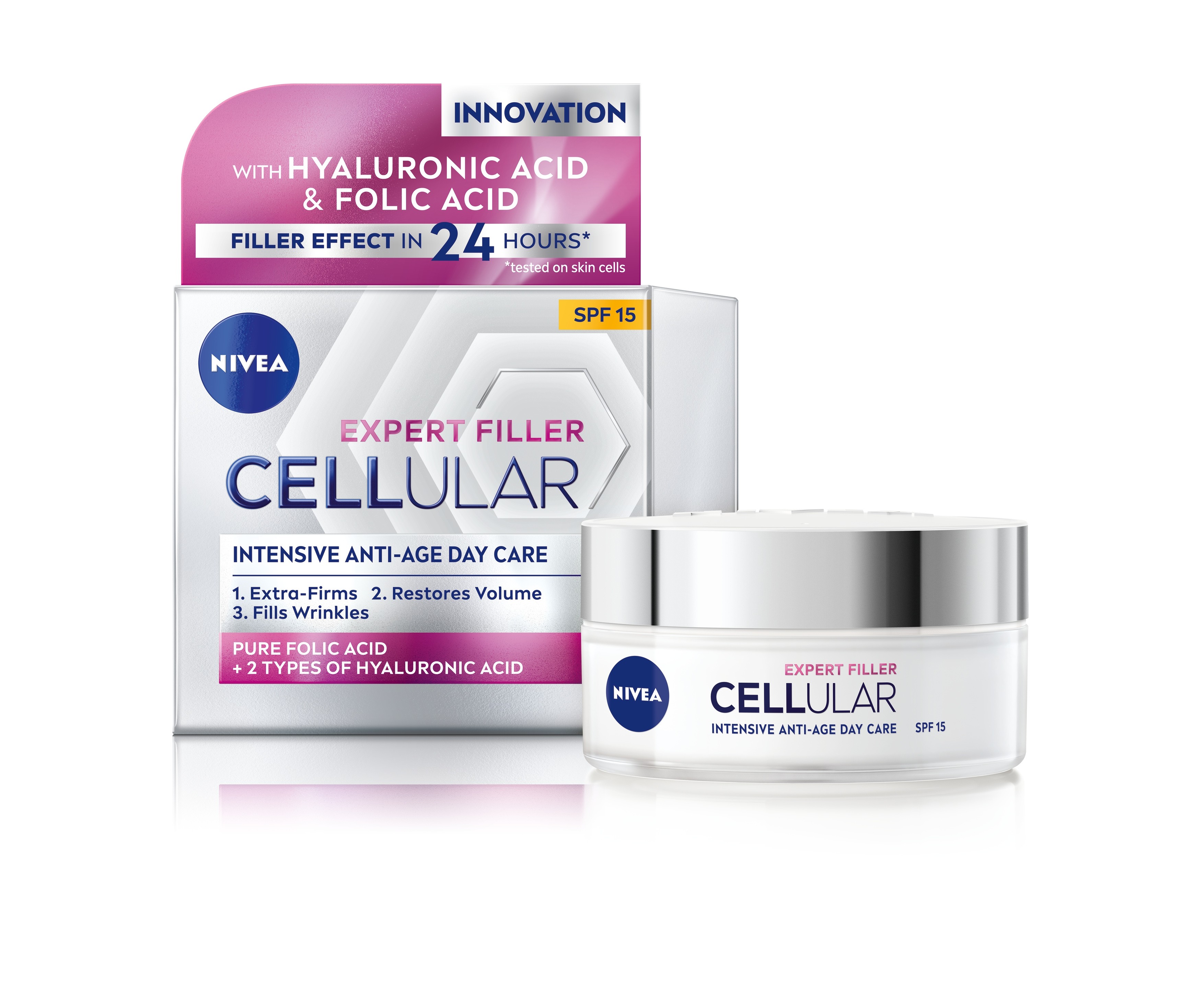 НИВЕА КРЕМ ДНЕВЕН ЦЕЛУЛАР ПРОТИВ БРЧКИ 50 МЛ